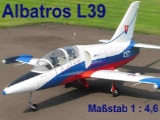 L39 Albatros, Maßstab 1:4,6