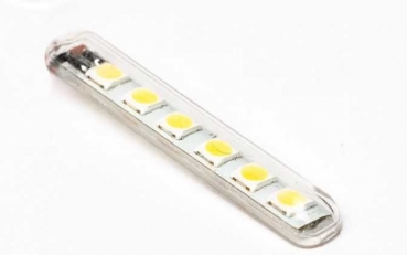 Preview: ACL Uni 2x 12 Watt Balkenblitzer, weiß mit Steuermodul