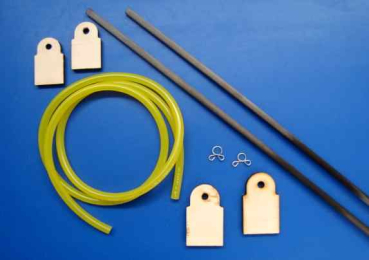 Preview: Beuteltank ca. 2 Liter inkl. Tygon und Montagematerial