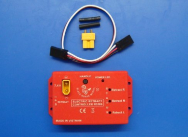 Fahrwerkscontroller RED für Elektrisches Einziehfahrwerk Original Black Horse für Viper Jet / 1885mm und baugleiche Modelle