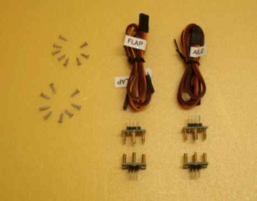 Ersatzteil - FMS Piper PA-18 Super Cub 170cm, Multi-Connector System