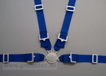 Preview: Gurtzeug Maßstab 1:3, blau