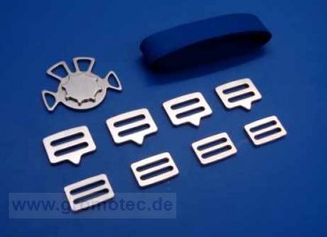 Preview: Gurtzeug Maßstab 1:3, blau