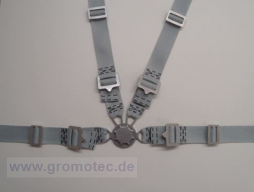 Preview: Gurtzeug Maßstab 1:3, grau