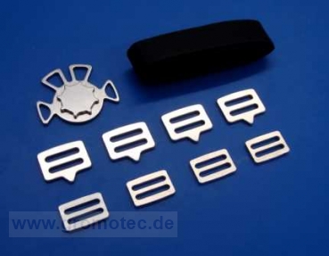 Preview: Gurtzeug Maßstab 1:3, schwarz