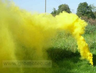 Preview: Rauchpatrone Smoke 3 Gelb mit Elektrozünder