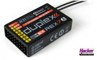 Jeti DUPLEX 2.4EX Empfänger REX 7 Assist - aus GROMOTEC Demomodell