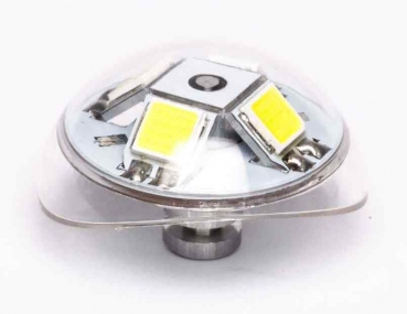 Preview: ACL Uni 1x 24 Watt Hemisphärenblitzer, weiß mit Steuermodul