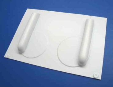 Preview: Servoschachtabdeckungen Länge 100mm, Durchmesser 65mm