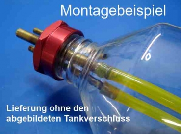 Preview: Tank PET rund 500ccm, ohne Verschluss