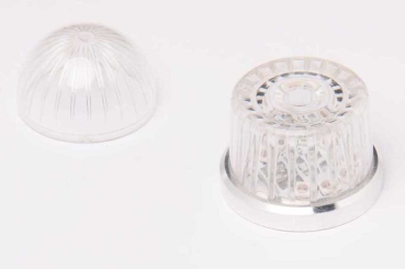 Preview: Rundblitzer 22mm, 16W, rot mit Steuermodul