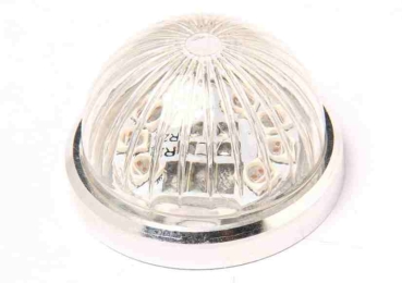 Preview: Rundblitzer 22mm, 16W, rot mit Steuermodul