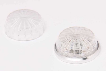 Preview: Rundblitzer 24mm, 20W, rot mit Steuermodul