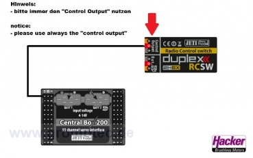 Preview: Jeti DUPLEX 2.4EX Central Box 400 + 2x Rsat2 + RC Switch