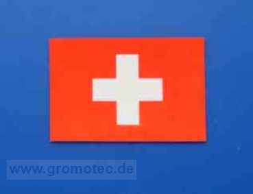 Hoheitszeichen Schweiz (2 Stück), Maßstab 1:4