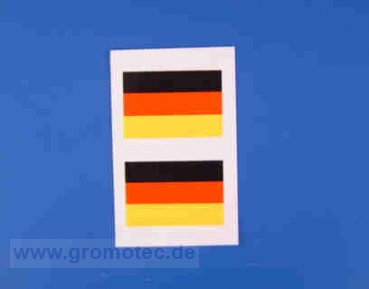 Hoheitszeichen Deutschland (2 Stück), Maßstab 1:5