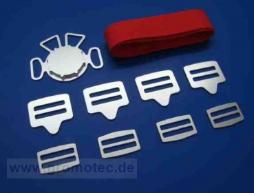 Preview: Gurtzeug Maßstab 1:2,5, rot