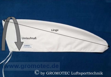 Preview: Sonnenschutz Kabinenhaube für Segelflugmodelle - Größe F