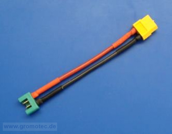 Adapterkabel 10cm XT60 Buchse / MPX-Stecker