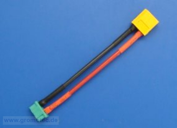 Adapterkabel 10cm XT60 Stecker / MPX-Buchse