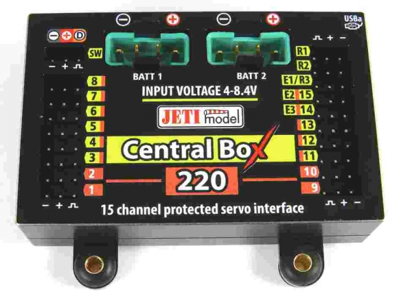DUPLEX 2.4EX Central Box 220 + 2x Rsat2 + RC Switch