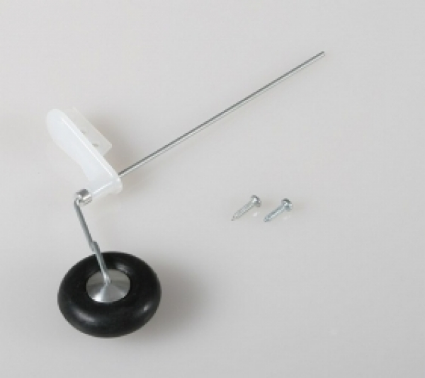 Heckfahrwerk Rad mit Alufelge 19mm