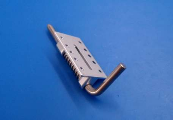 Kabinenhaubenverschluß Alu gebogen