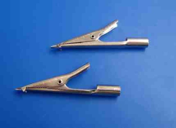 Krokodilklemmen, 2 Stück