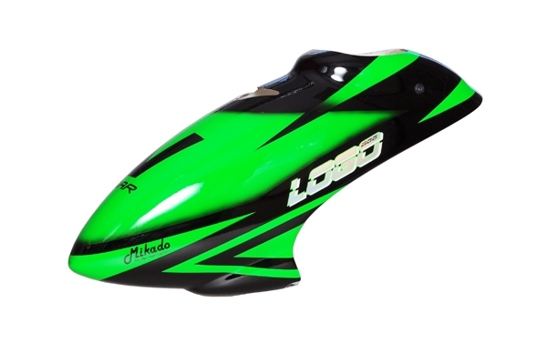 Canopy für LOGO 600 - Neon Green Black Line