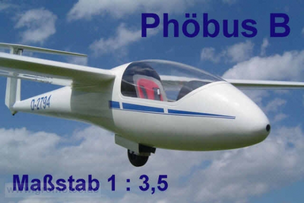Phöbus B, Maßstab 1:3,5, Bausatz