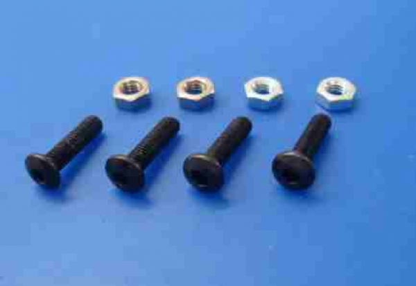 Servobefestigungsschrauben M3 Innensechskant