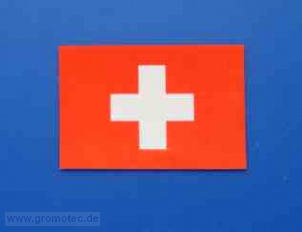 Hoheitszeichen Schweiz (2 Stück), Maßstab 1:5