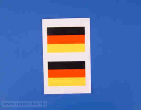 Hoheitszeichen Deutschland (2 Stück), Maßstab 1:6