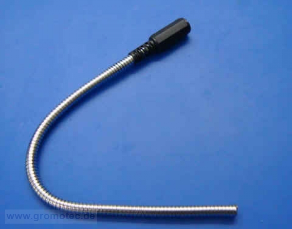 Schwanenhalsmikrofon mit beweglichem Metall- Schwanenhals Maßstab 1: 3