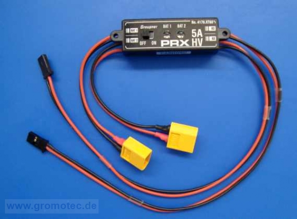 Empfängerstromversorgung PRX-5A-HV XT60