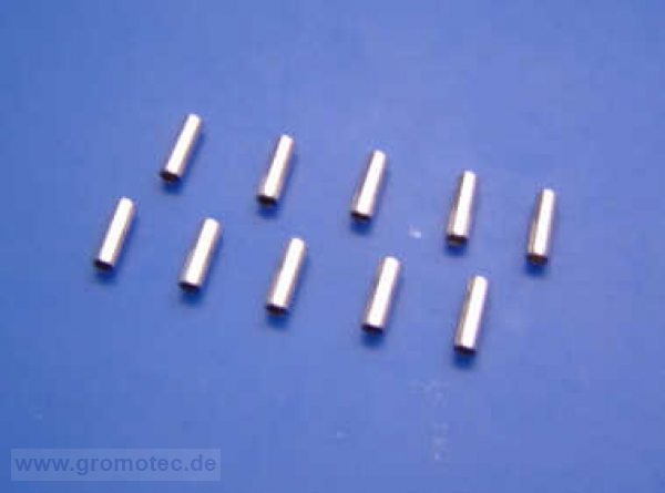 Quetschhülsen (rund) für Edelstahlseil, Durchmesser 0,75mm