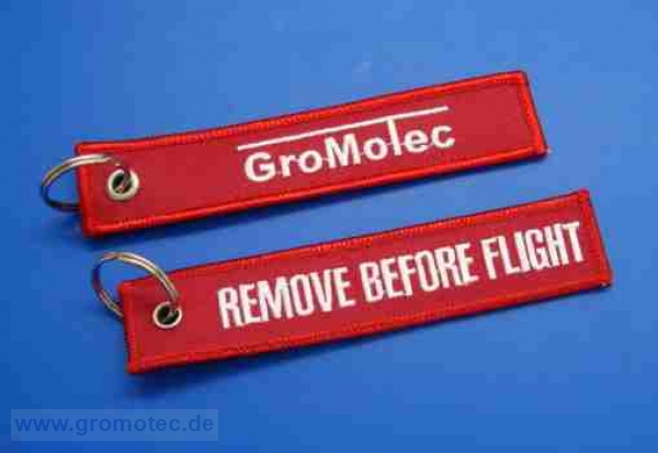 Schlüsselanhänger  GROMOTEC Remove Before Flight